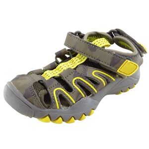 Cat &‎ Jack Toddler Boys 8 Medium Gray Gladiator Synthetic